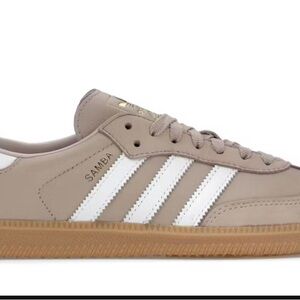 Adidas Samba Sneakers in Beige and White- BRAND NEW